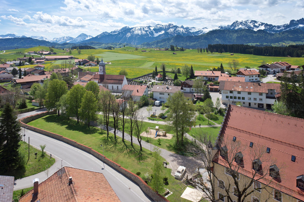 Schloss Zu Hopferau Esterno foto